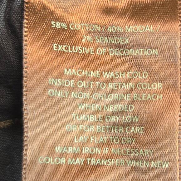 Kut From the Kloth Natalie High Rise Bootcut Jeans Sz 16 Dark Wash Flap Pockets - Picture 7 of 11